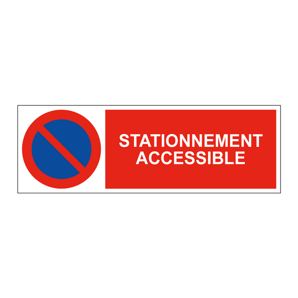 Stationnement accessible