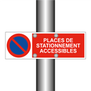 Places de stationnement accessibles