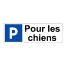 Pour les chiens