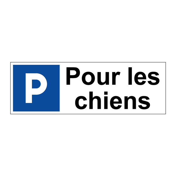 Pour les chiens