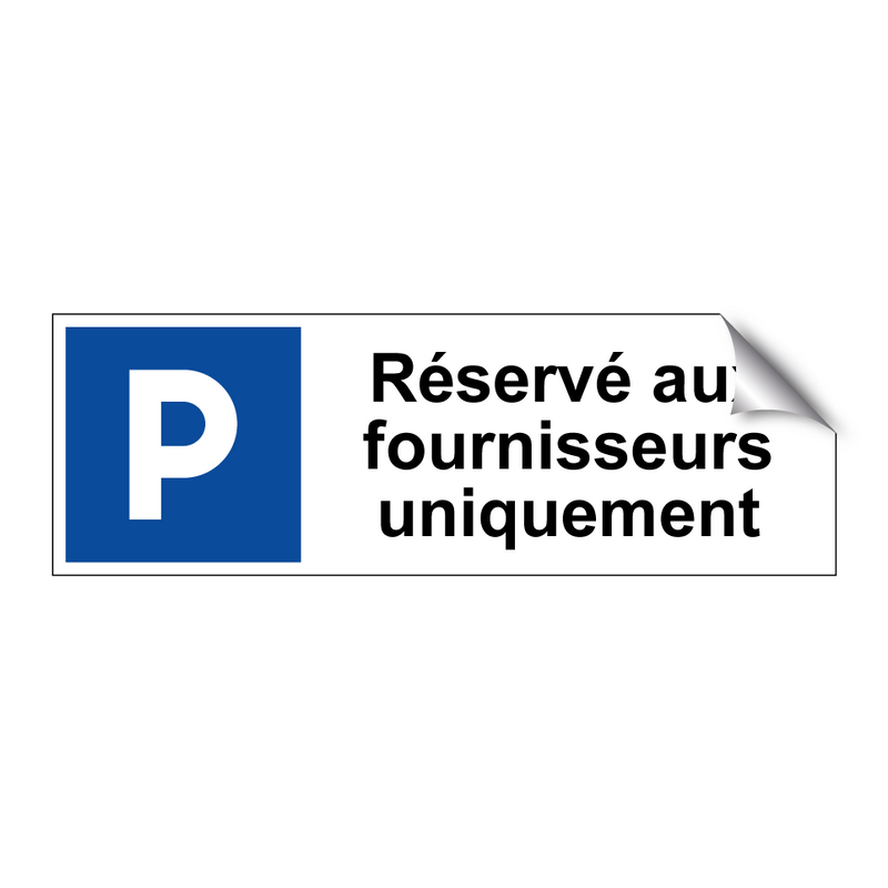 Réservé aux fournisseurs uniquement