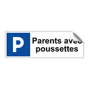 Parents avec poussettes
