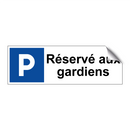 Réservé aux gardiens
