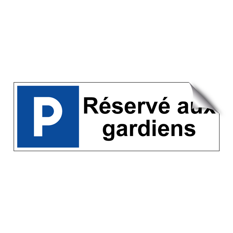 Réservé aux gardiens