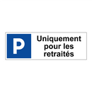 Uniquement pour les retraités