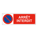 Arrêt interdit