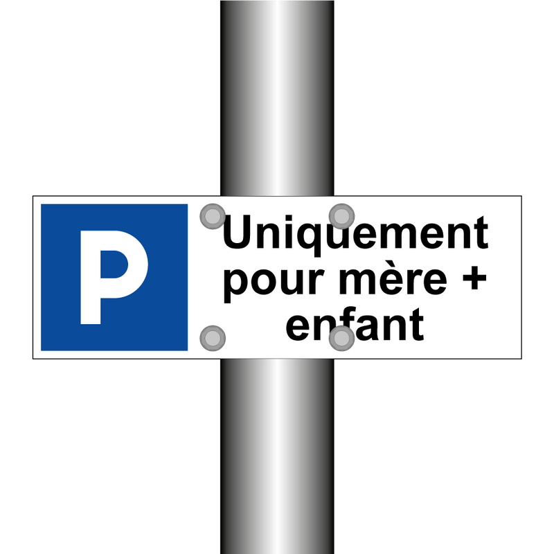 Uniquement pour mère + enfant