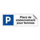 Place de stationnement pour femmes