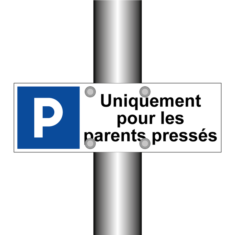 Uniquement pour les parents pressés