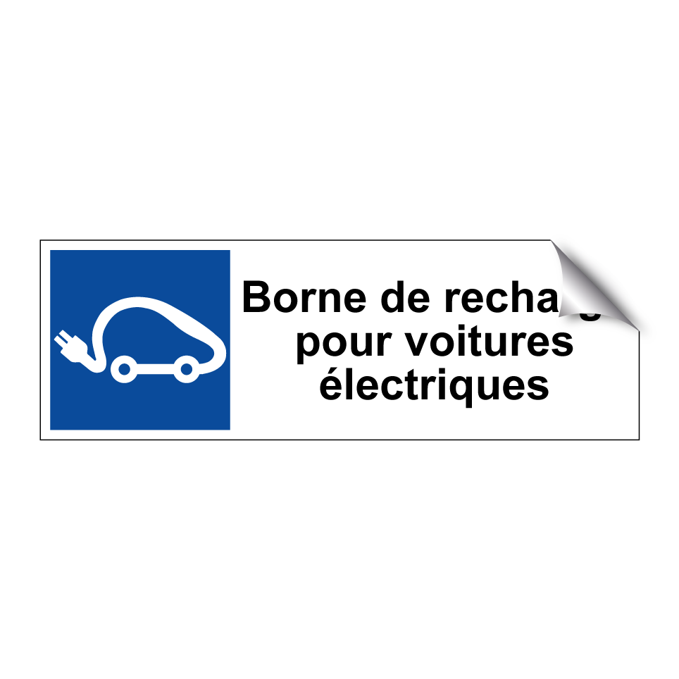 Borne de recharge pour voitures électriques