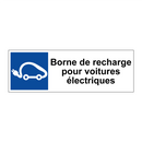 Borne de recharge pour voitures électriques