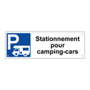 Stationnement pour camping-cars