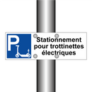 Stationnement pour trottinettes électriques
