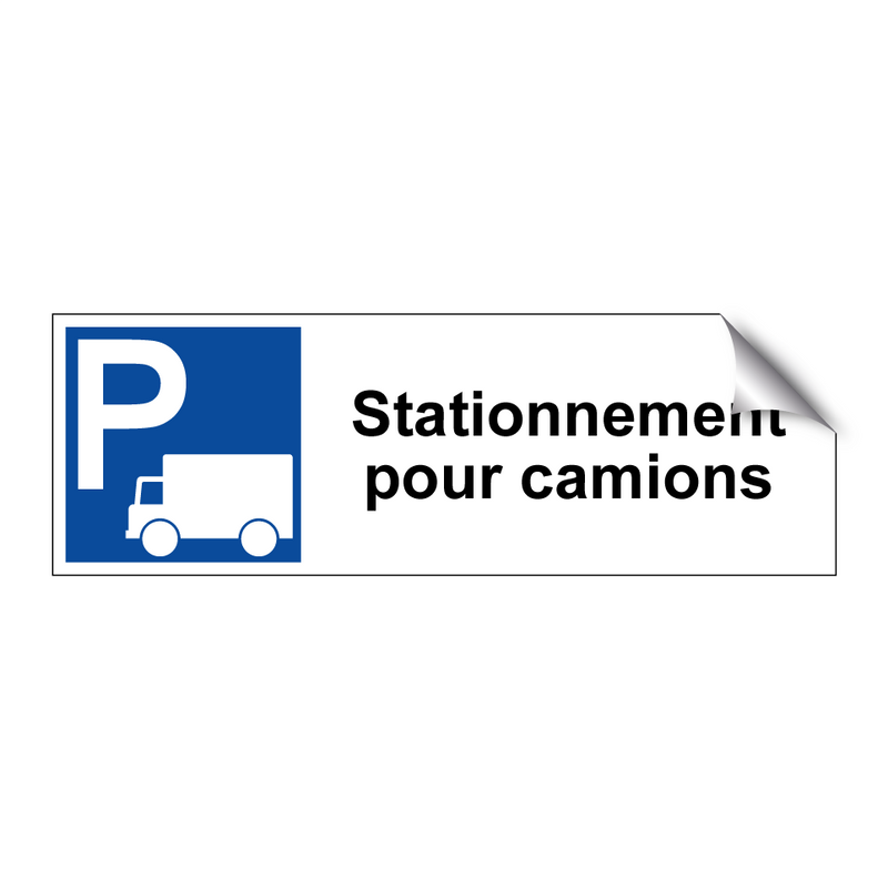 Stationnement pour camions