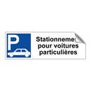 Stationnement pour voitures particulières