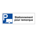 Stationnement pour remorque