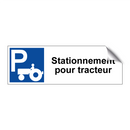 Stationnement pour tracteur