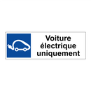 Voiture électrique uniquement