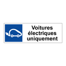 Voitures électriques uniquement