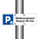 Stationnement disque 30 min