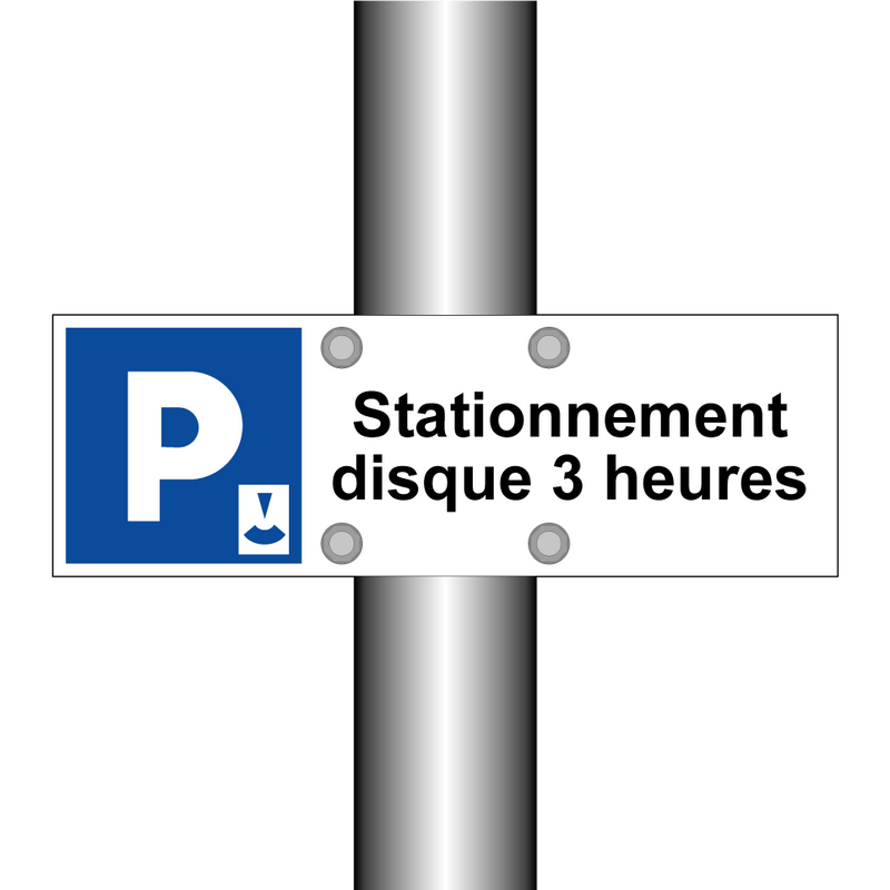 Stationnement disque 3 heures