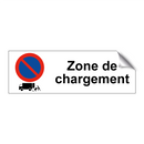Zone de chargement