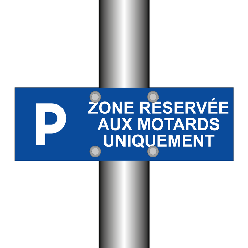 Zone réservée aux motards uniquement