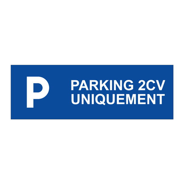 Parking 2cv uniquement