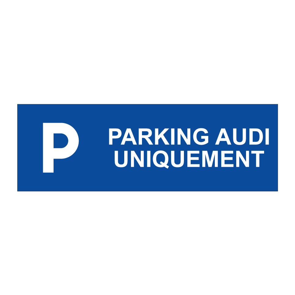 Parking Audi uniquement