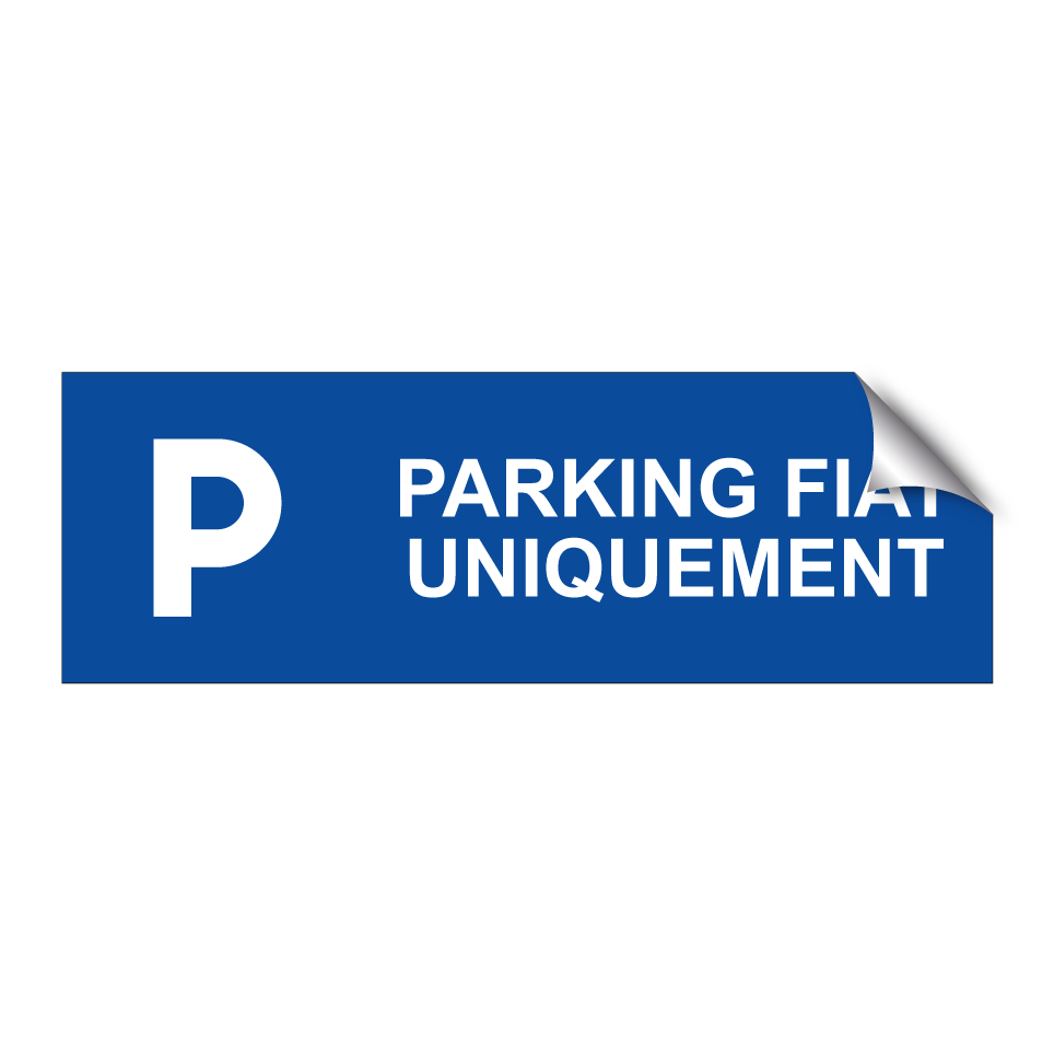 Parking Fiat uniquement