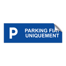 Parking Fiat uniquement
