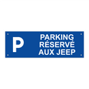 Parking réservé aux Jeep