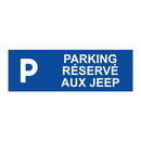 Parking réservé aux Jeep