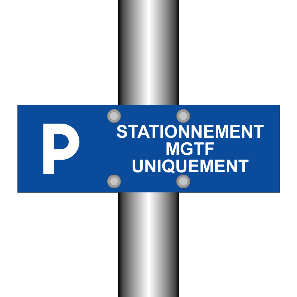 Stationnement MGTF uniquement