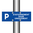Stationnement Saab uniquement