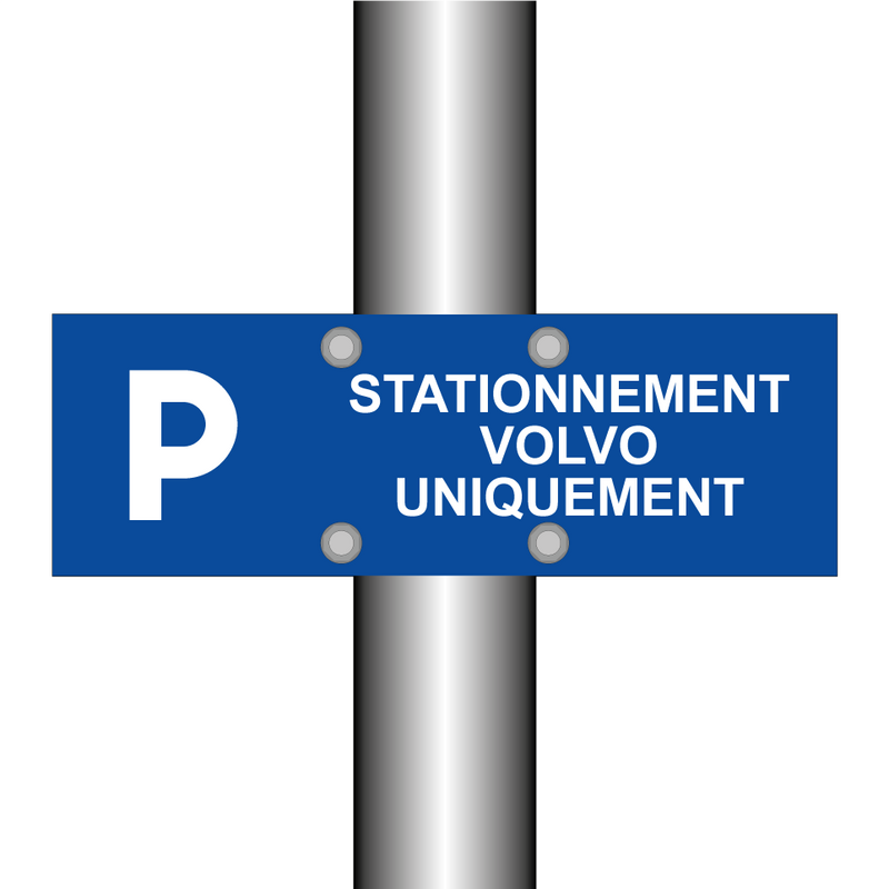 Stationnement Volvo uniquement