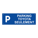 Parking Toyota Seulement