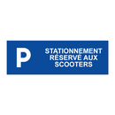 Stationnement réservé aux scooters