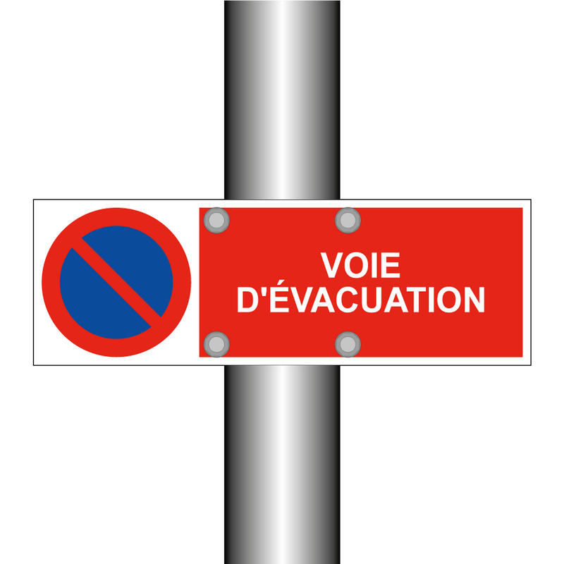 Voie d'évacuation