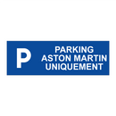 Parking Aston Martin uniquement