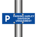 Parking Harley Davidson uniquement