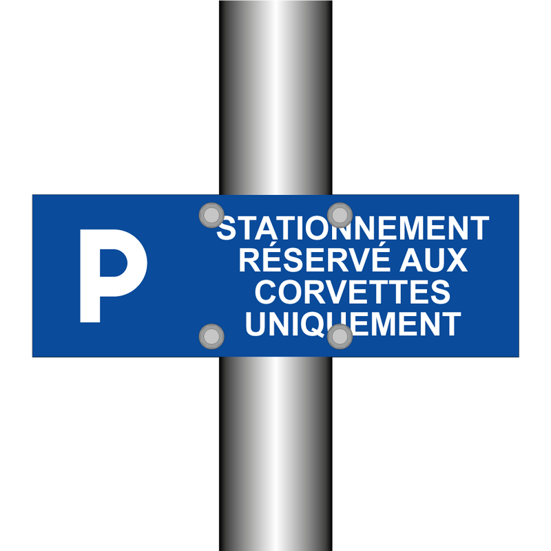 Stationnement réservé aux corvettes uniquement