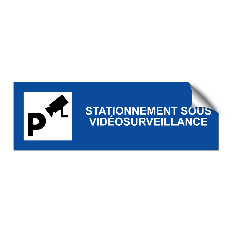 Stationnement sous vidéosurveillance