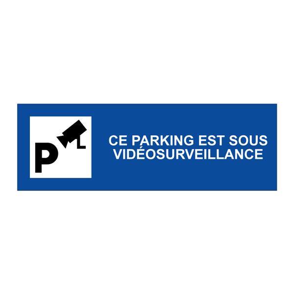 Ce parking est sous vidéosurveillance