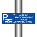 Aire de stationnement pour camping-cars