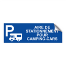 Aire de stationnement pour camping-cars