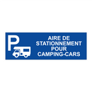 Aire de stationnement pour camping-cars