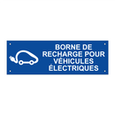 Borne de recharge pour véhicules électriques