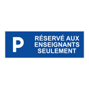 Réservé aux enseignants seulement