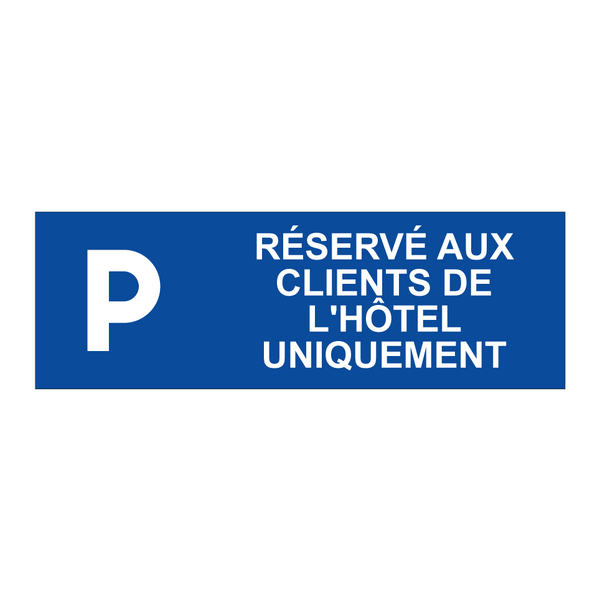 Réservé aux clients de l'hôtel uniquement